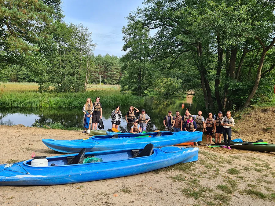 Spływ stara rzeka tleń