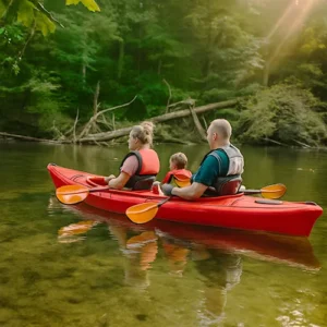 Dziecko gratis spływ kajakowy Arokajaki Tleń